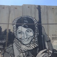 Layla Khaled in Bethlehem